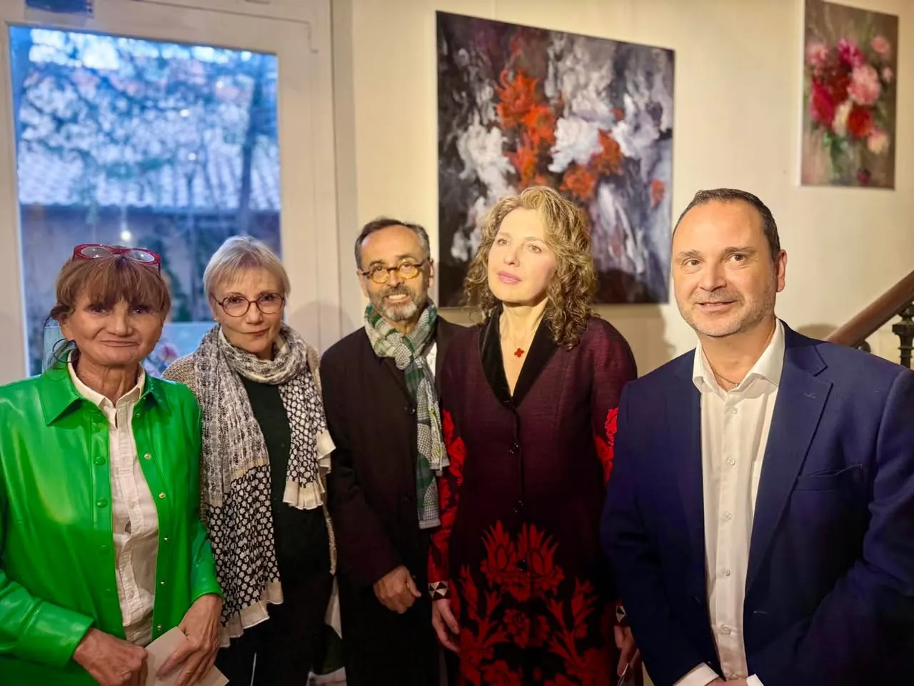 Відкриття виставки Ірини Малиновської в La Folie des Arts у Безьє