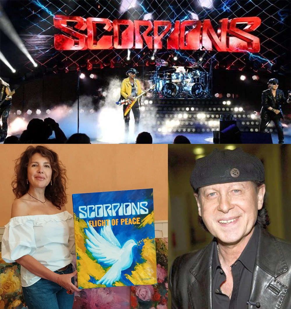 Iryna Malynovska klaus maine scorpions