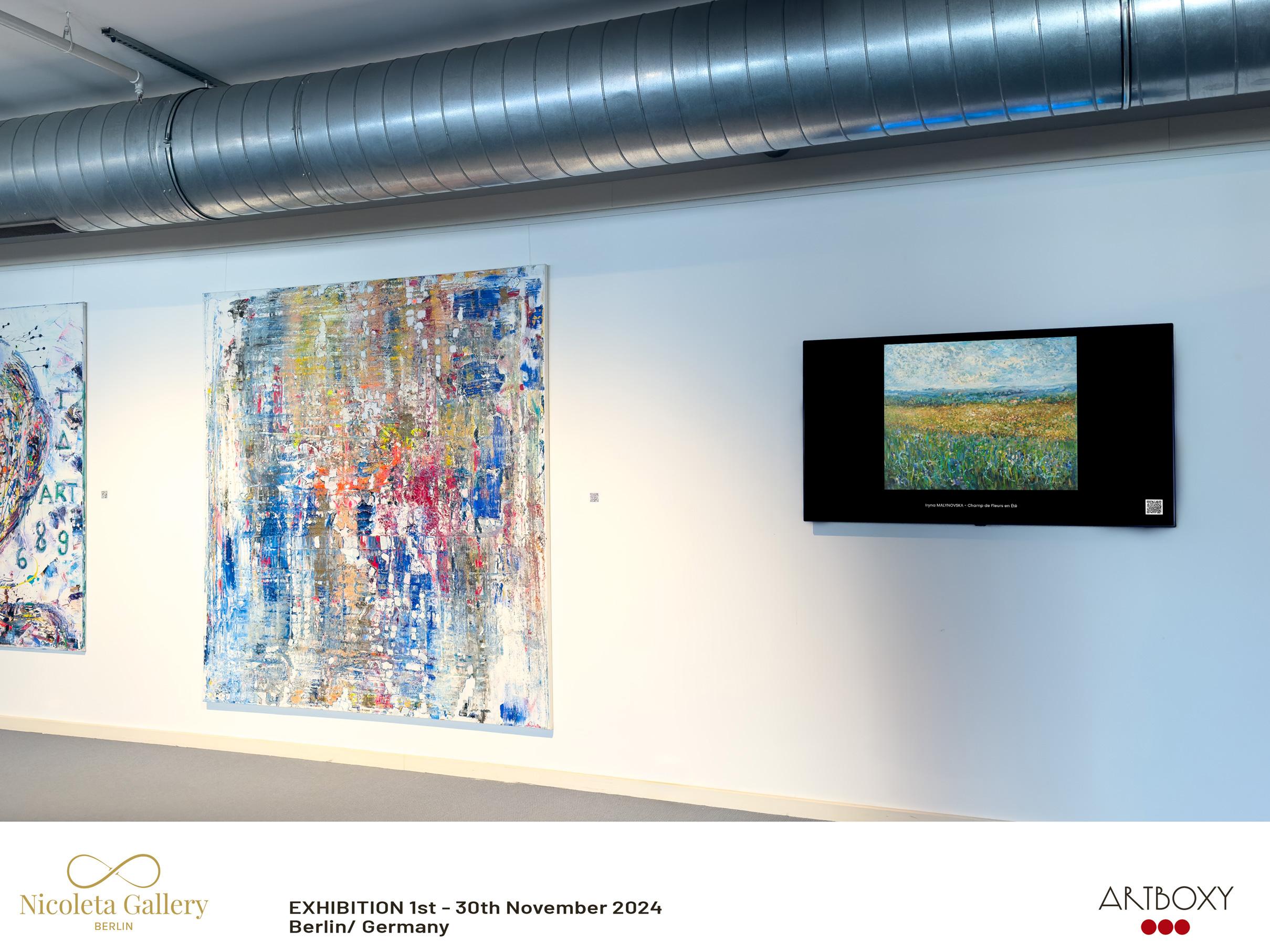 exposition iryna malynovska Thomson Gallery zug switzerland