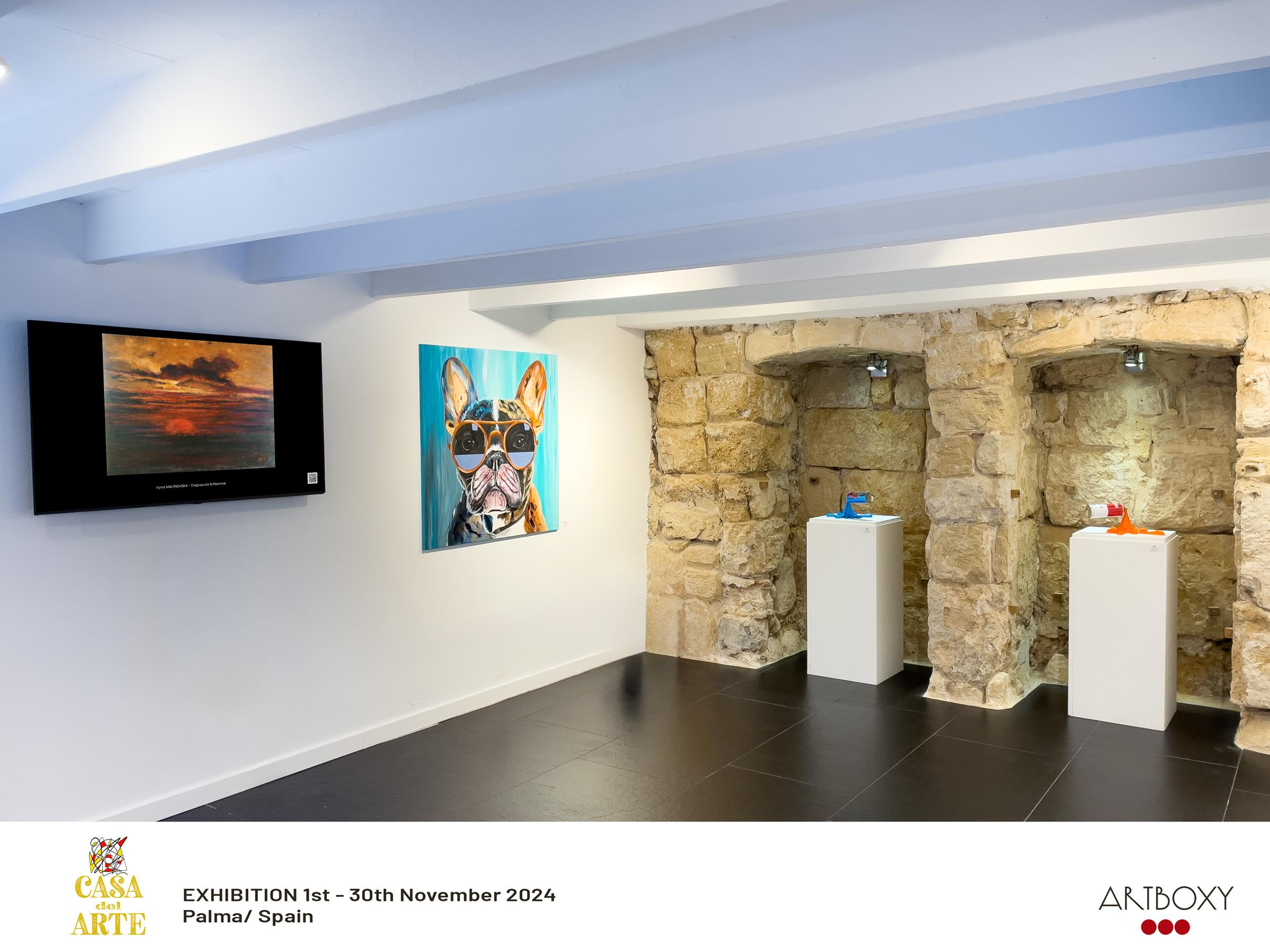 exposition iryna malynovska casa del arte palma spain